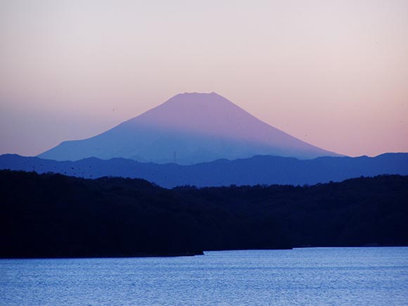 こんなところから富士山が見えるなんて穴場スポット!