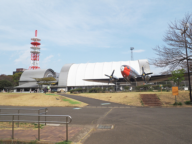 所沢航空発祥記念館の外観
