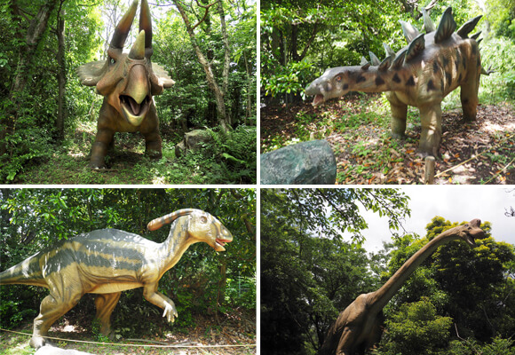 ４種の恐竜