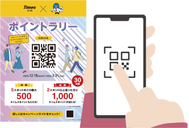 対象店舗でエントリー