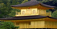 キラキラの金閣寺