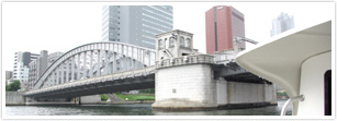 勝鬨橋は東京を代表する橋ですよね。