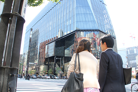 銀座の東急プラザ散歩