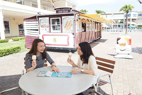 八景島シーパラダイスソフトクリーム