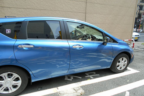 アラウンドビューモニター_バック駐車