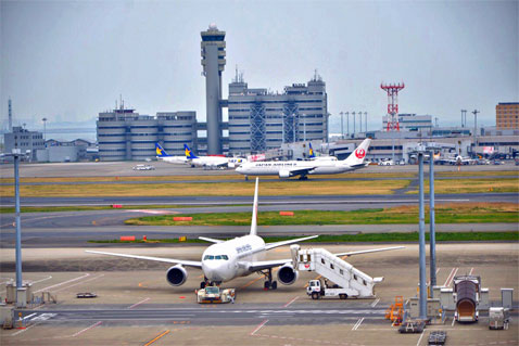 羽田空港_飛行機