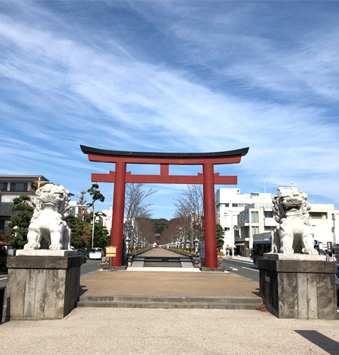 鶴岡八幡宮_鳥居