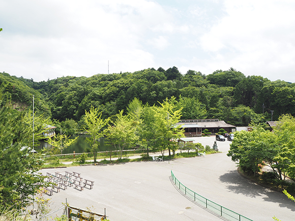 高台から見た眺め