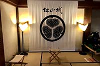 松山城の天守内