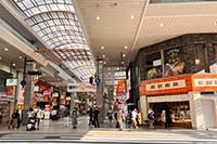 大街道の一角
