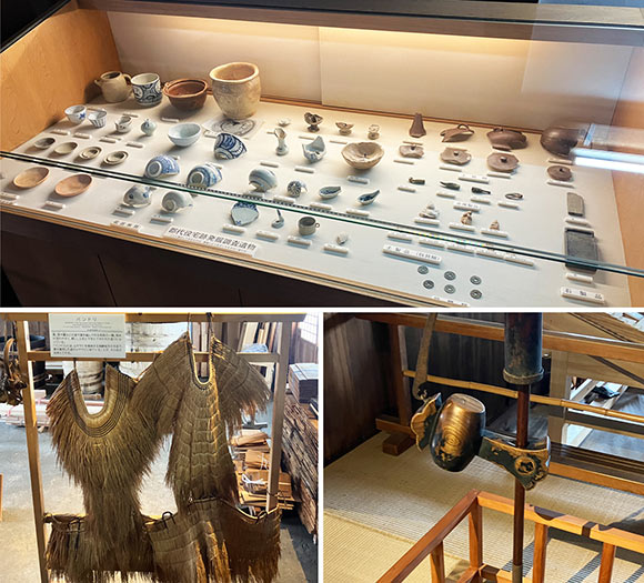 さまざまな展示や道具