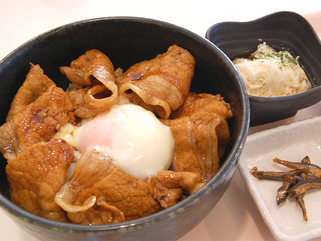 さくら豚しゃぶ長いも丼