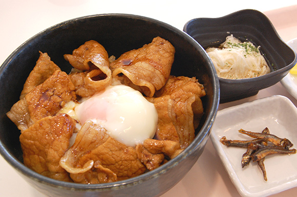 さくら豚しゃぶ長いも丼