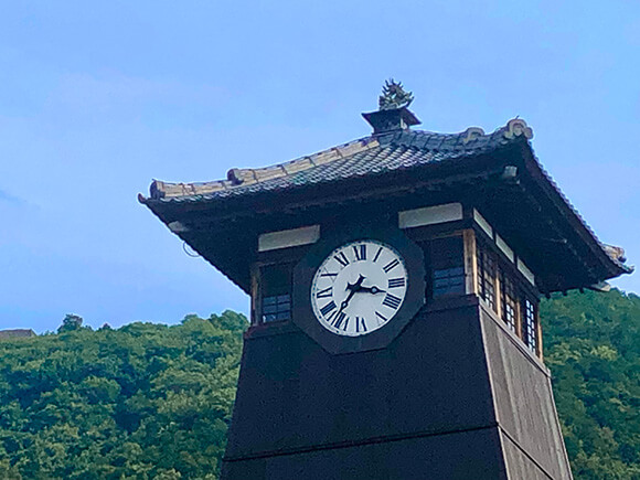 時計部分のアップ
