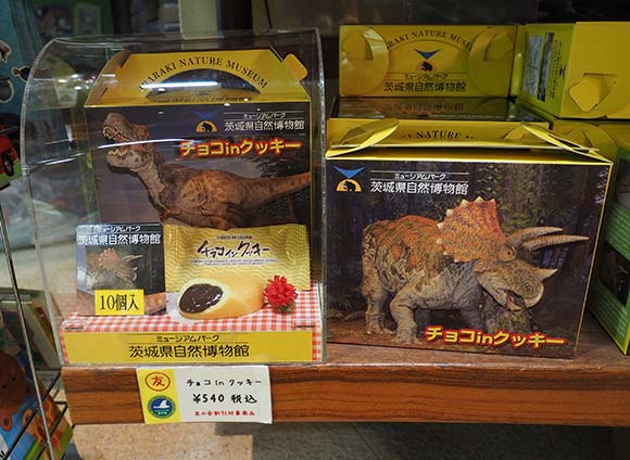 恐竜パッケージのクッキー