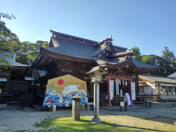 大洗磯前神社拝殿