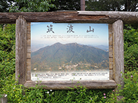 筑波山看板