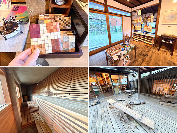 ギャラリーやサウナなど