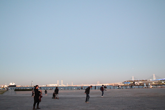 横浜港全景