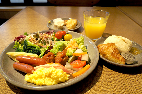 盛り付けた料理