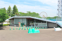 特徴的な屋根の建物