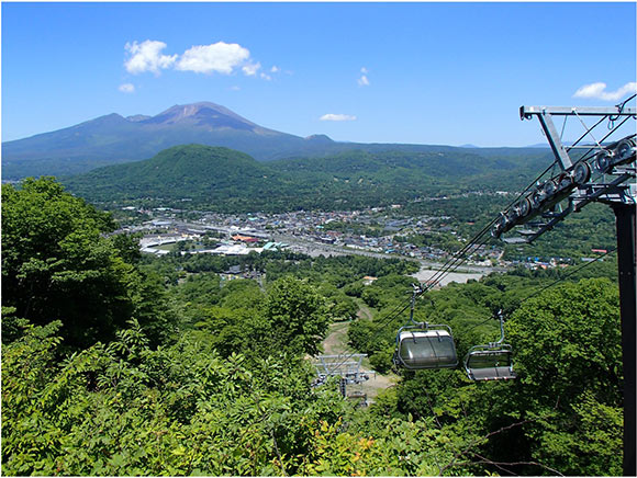 山の上からの景色