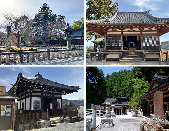 境内の景色や建物