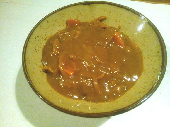 どんぶりに盛られたシネマカレー