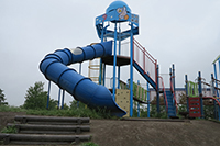 羽生水郷公園大型遊具外観