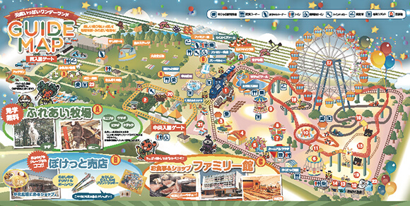 むさしの村マップ