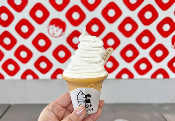 折り重ねたような見た目のソフト