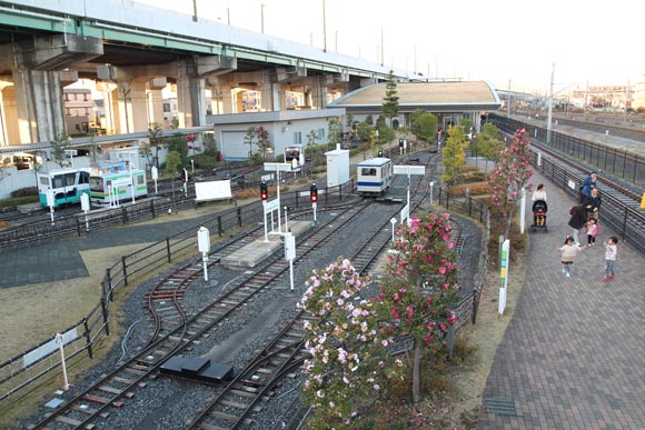 パークゾーンのミニ運転列車