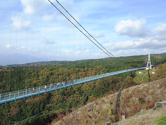 吊り橋全景