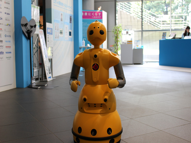 丸い顔のロボット