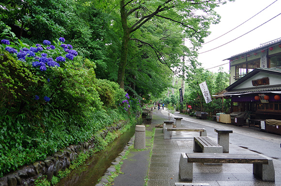 深大寺の風景