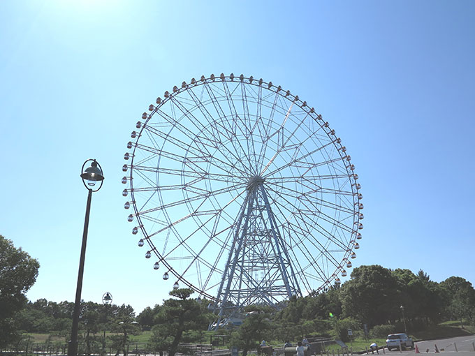 青空と観覧車