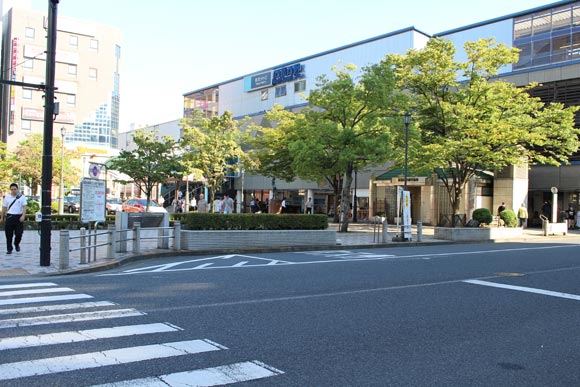 西葛西駅周辺の風景