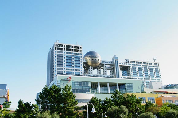 フジテレビ本社など