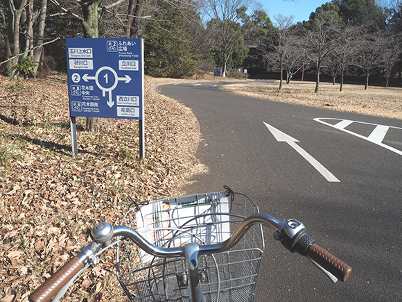 走りやすい自転車専用道路