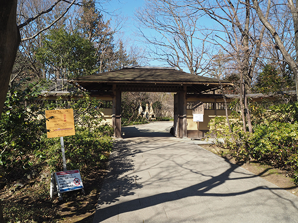 日本庭園入口