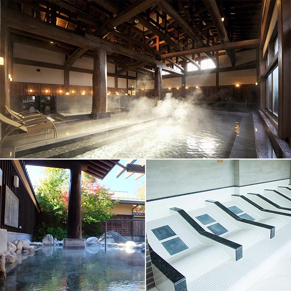 いろいろなタイプのお風呂