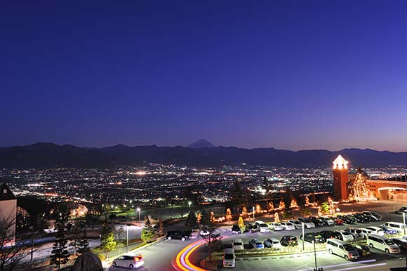 市街地の夜景